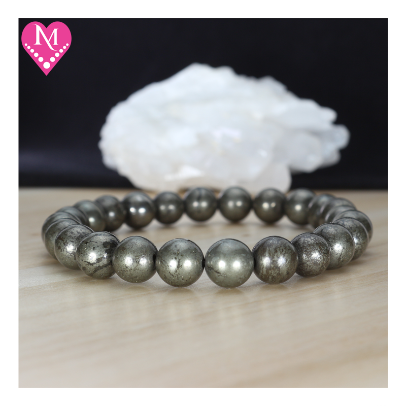 Pyrite Bracelet  (S / 6in / 15.30cm)