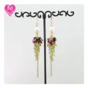 Peridot-Ruby-Black Spinel