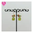 Peridot Crystal, Green Aventurine, Garnet & White Jade