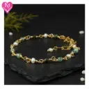 African Turquoise & Pearl